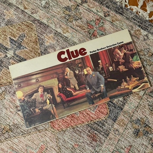 Vintage Parker Brothers 1972 CLUE Board Game - Picture 2 of 7